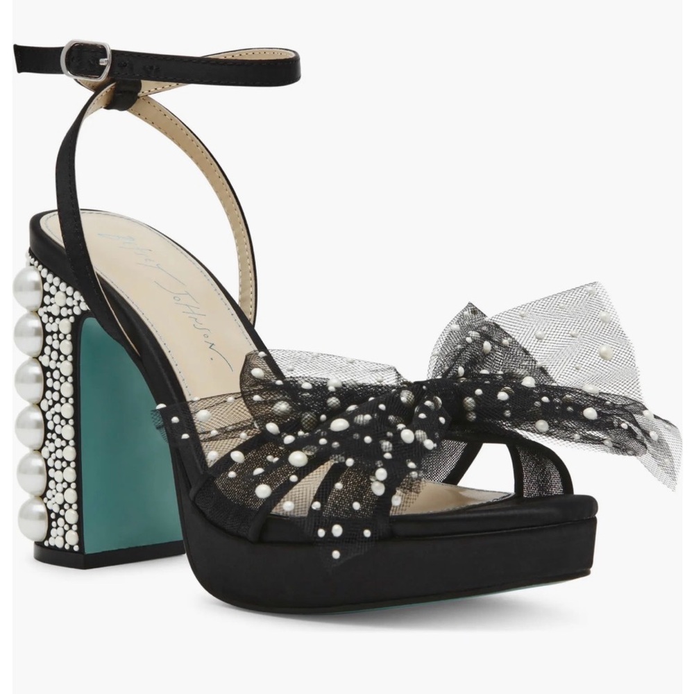 Lulu Ankle Strap Platform Sandal 
Betsey Johnson